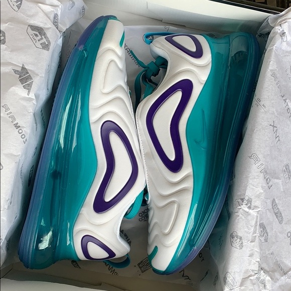 NIKE W AIR MAX 720 white/court purple-spirit teal - Picture 10 of 16